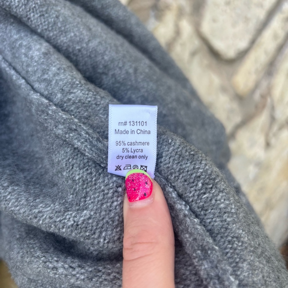 Beryll Cocoon Cardigan | Gray - +Beryll Worn By Good People - Picture 7 of 8